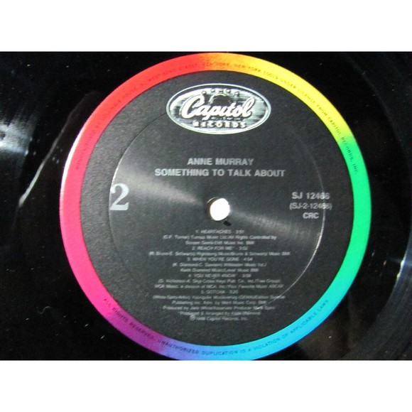 Anne Murray Something To Talk About- Album Capitol Records (Exc.) - Picture 5 of 6